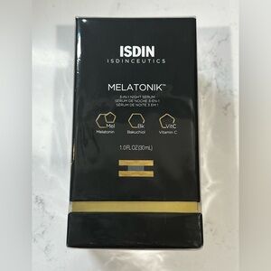 ISDIN Melatonik 3-in-1 Night Serum - Black and Gold